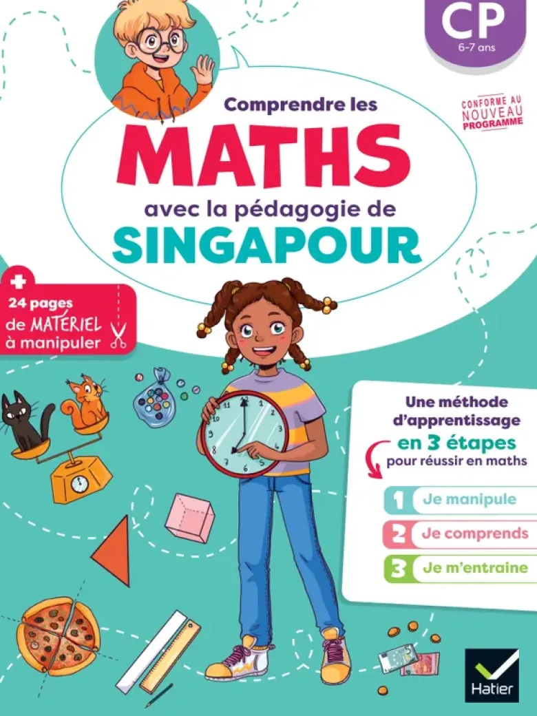 Comprendre les maths avec la pédagogie de Singapour CP