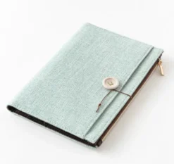 Couverture Yuru Log Tissée Bleu