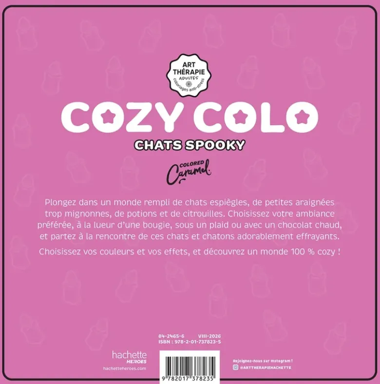 Cozy Colo Colored Caramel - Chats spooky