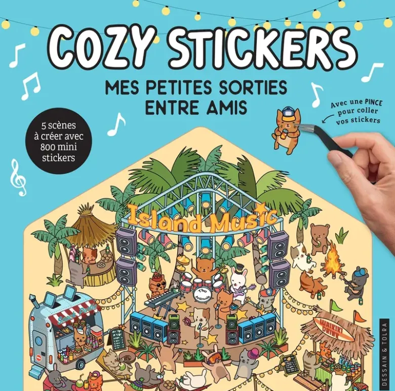 Cozy Stickers - Mes petites sorties entre amis