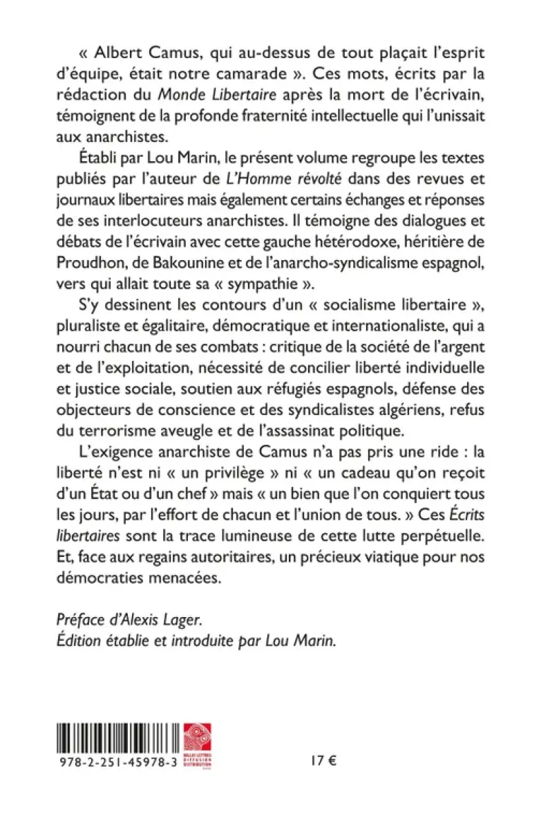 Écrits libertaires