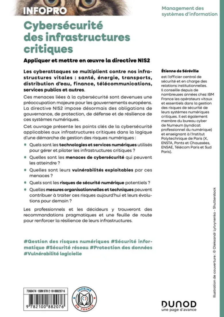 Cybersécurité des infrastructures critiques