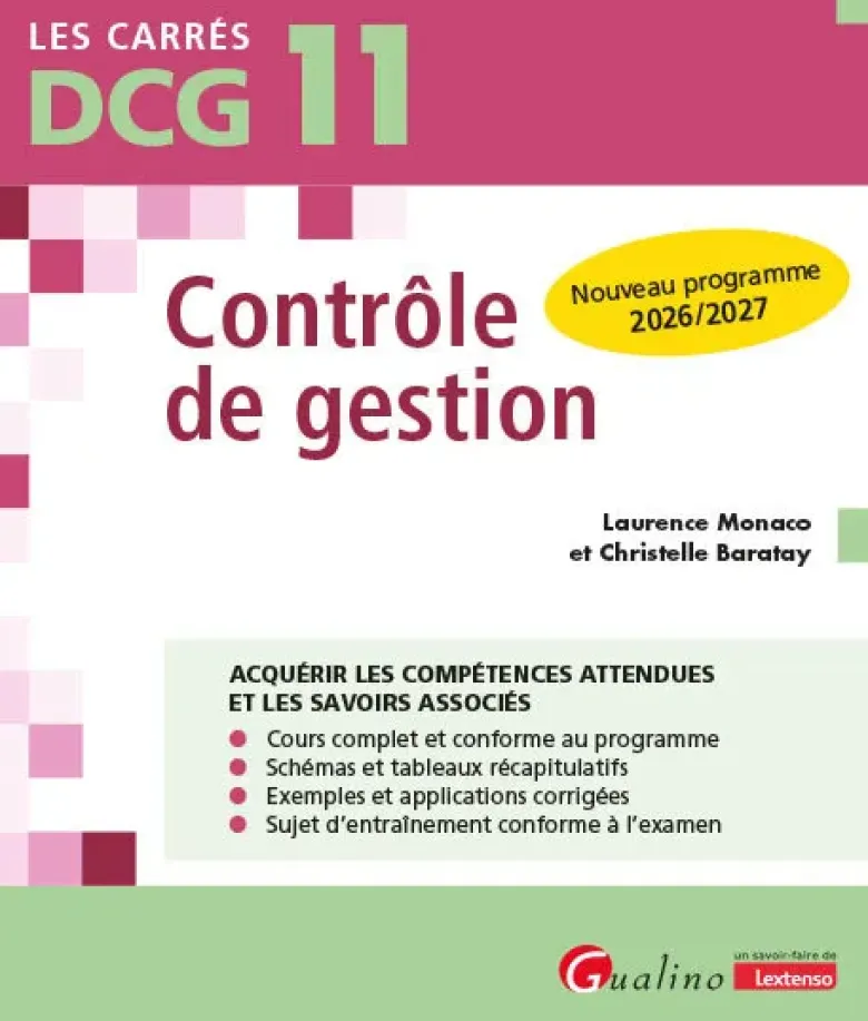 DCG 11 - Contrôle de gestion