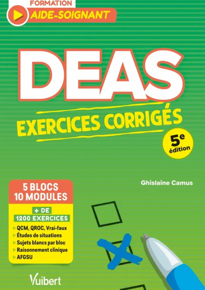 DEAS - Exercices corrigés pour les aides-soignants