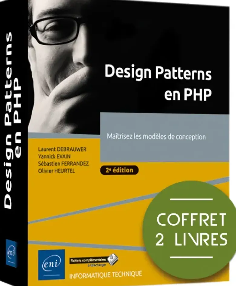 Design Patterns en PHP - Coffret de 2 livres : Maîtrisez les modèles de conception (2e édition)