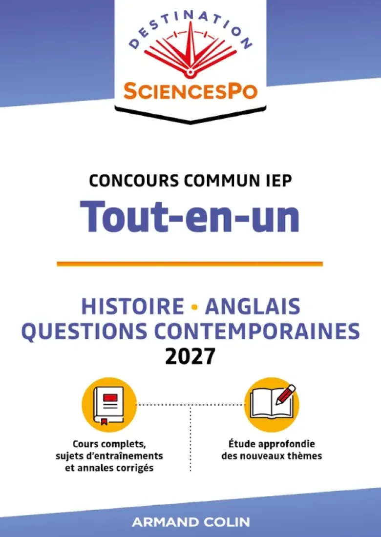 Destination Sciences Po - Concours commun IEP 2027