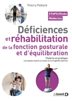 Déficiences et réhabilitation de la fonction posturale et d’équilibration