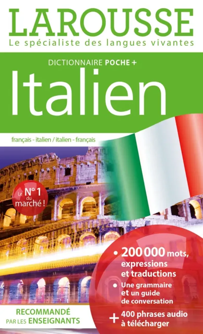Dictionnaire Larousse poche plus Italien
