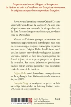 Dives ut Croesus atque alia proverbia a Graeciae Romaeque historia sumpta. Riche comme Crésus et autres expressions tirées de l’histoire gréco-romaine