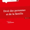 Droit des personnes, de la famille et des incapacités. 13e éd.