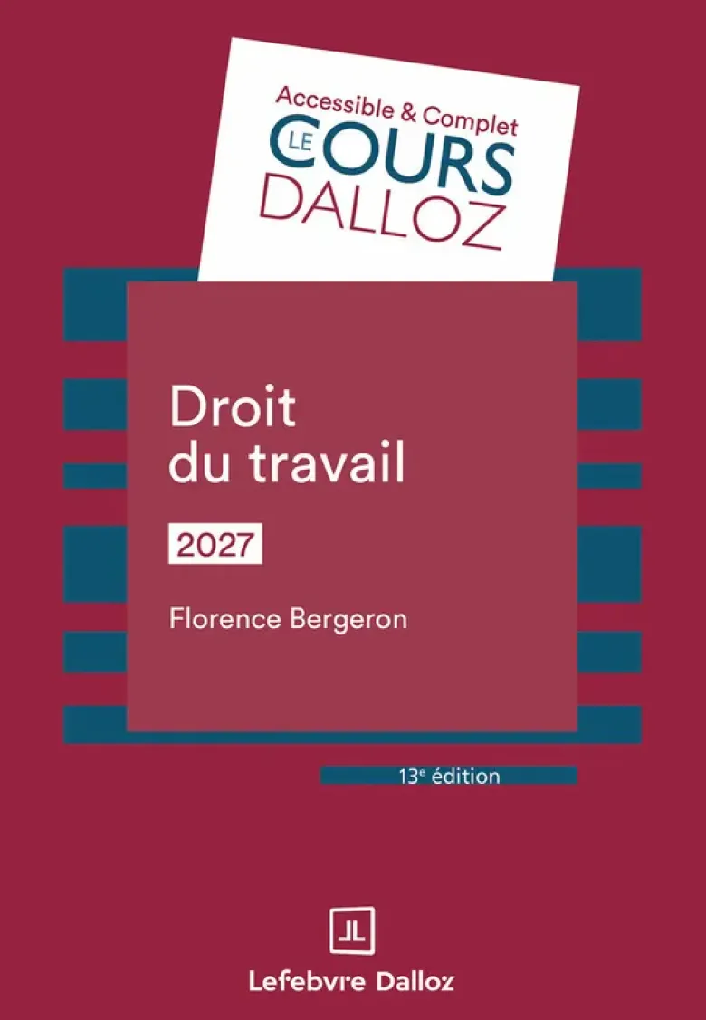 Droit du travail 2027. 13e éd.