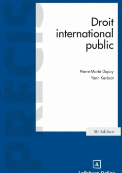 Droit international public. 18e éd.