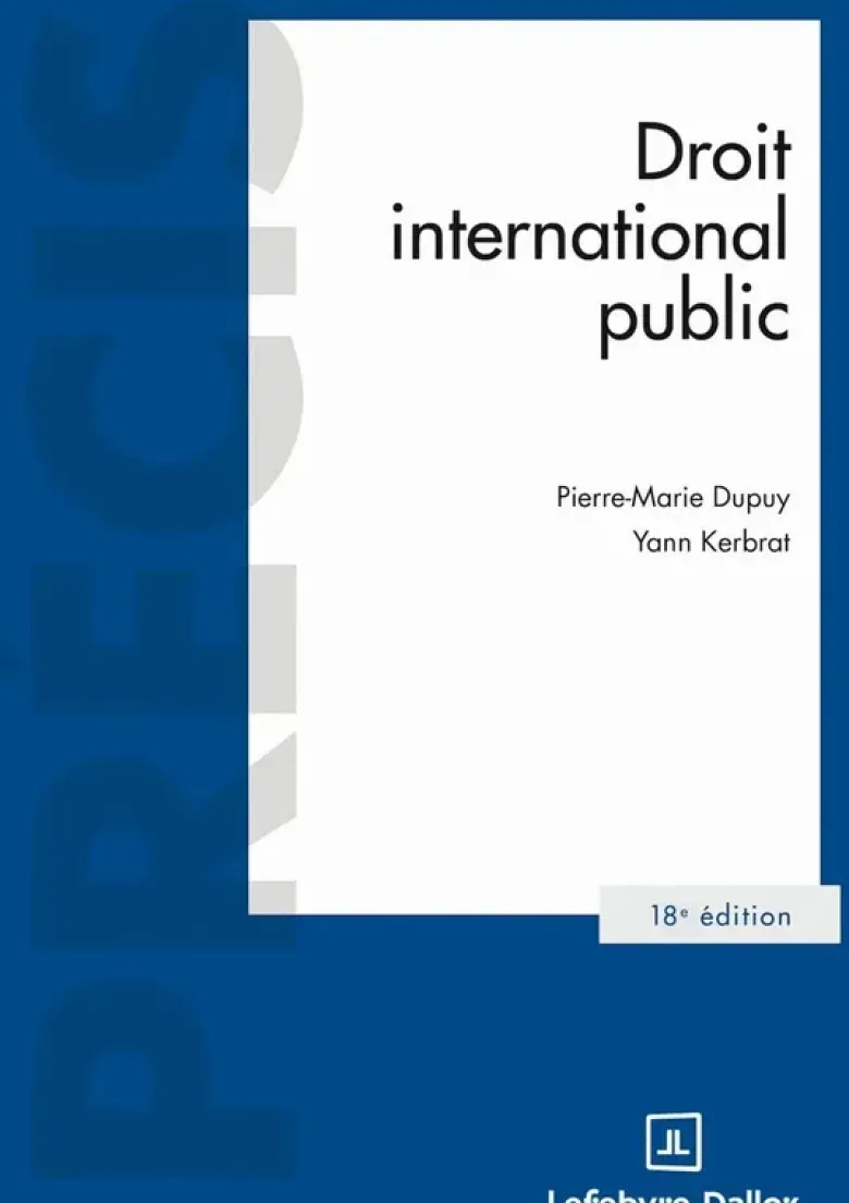 Droit international public. 18e éd.