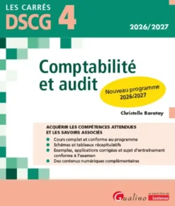 DSCG 4 - Comptabilité et audit