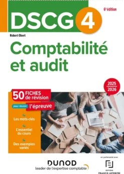 DSCG 4 - Comptabilité et audit - Fiches 2025-2026