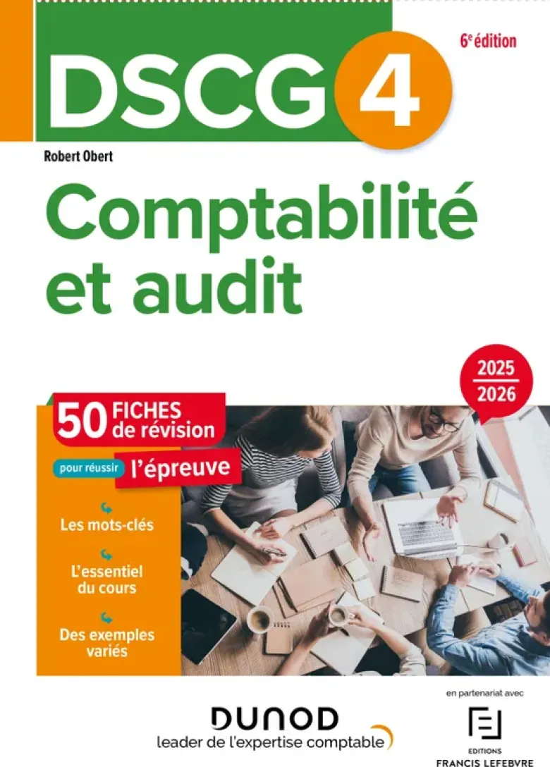 DSCG 4 - Comptabilité et audit - Fiches 2025-2026
