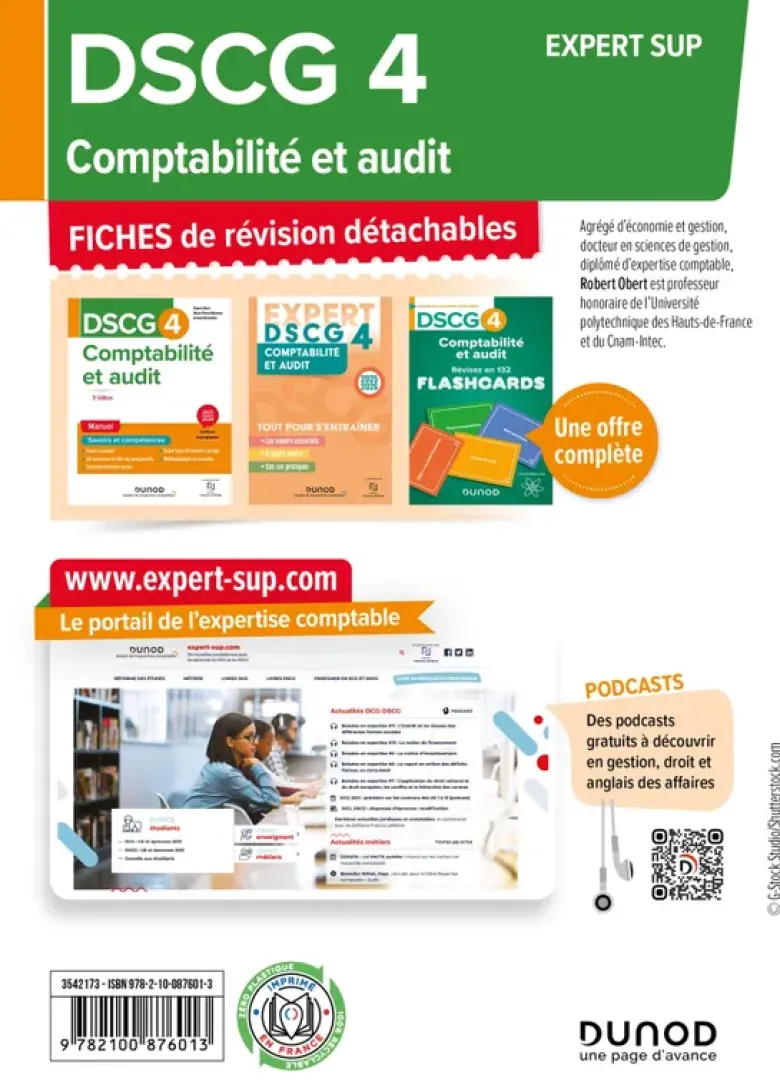 DSCG 4 - Comptabilité et audit - Fiches 2025-2026