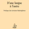 D Une Langue A L Autre