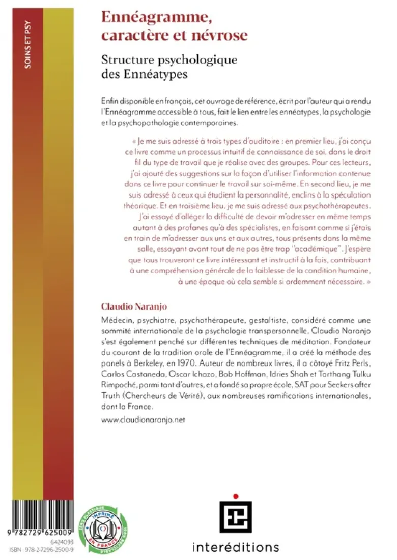 Ennéagramme, caractère et névrose