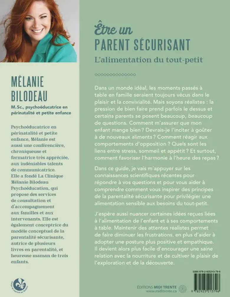 Etre un parent sécurisant - L'alimentation du tout-petit - 18 mois à 6 ans