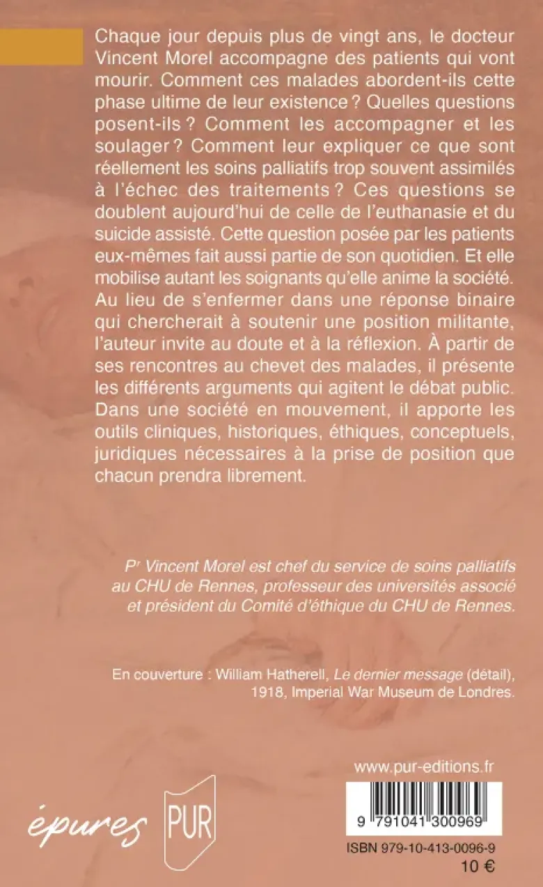 Face à la fin de vie