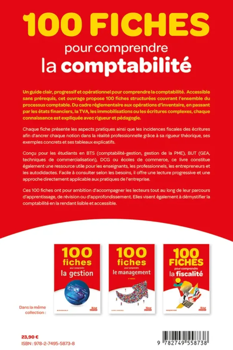 100 fiches pour comprendre la comptabilité