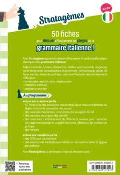 50 fiches pour déjouer efficacement les pièges de la grammaire italienne ![A2-B2]