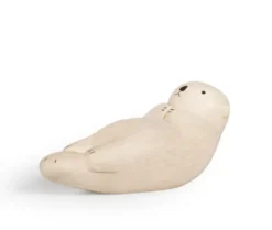 Figurine en bois - Loutre de mer