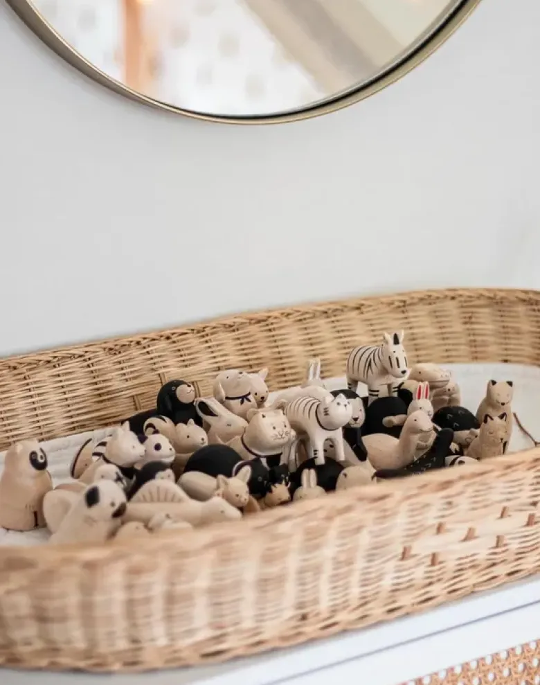 Figurine en bois - Panda Roux