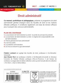 Fondamentaux- Droit administratif 2026-2027