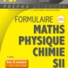 Formulaire PCSI-MPSI-PTSI/PSI - Maths - Physique-chimie - SII - Nouveaux programmes