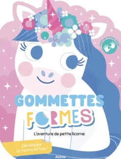 Gommettes formes - L'aventure de petite licorne