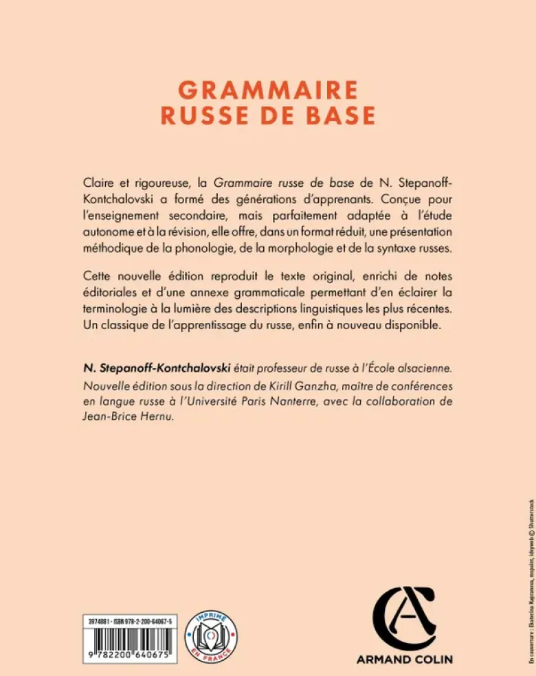 Grammaire russe de base