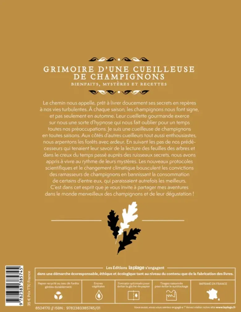 Grimoire d'une cueilleuse de champignons