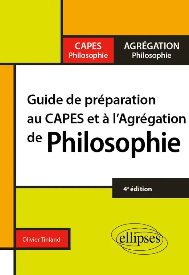Guide de préparation au Capes et à l'Agrégation de philosophie