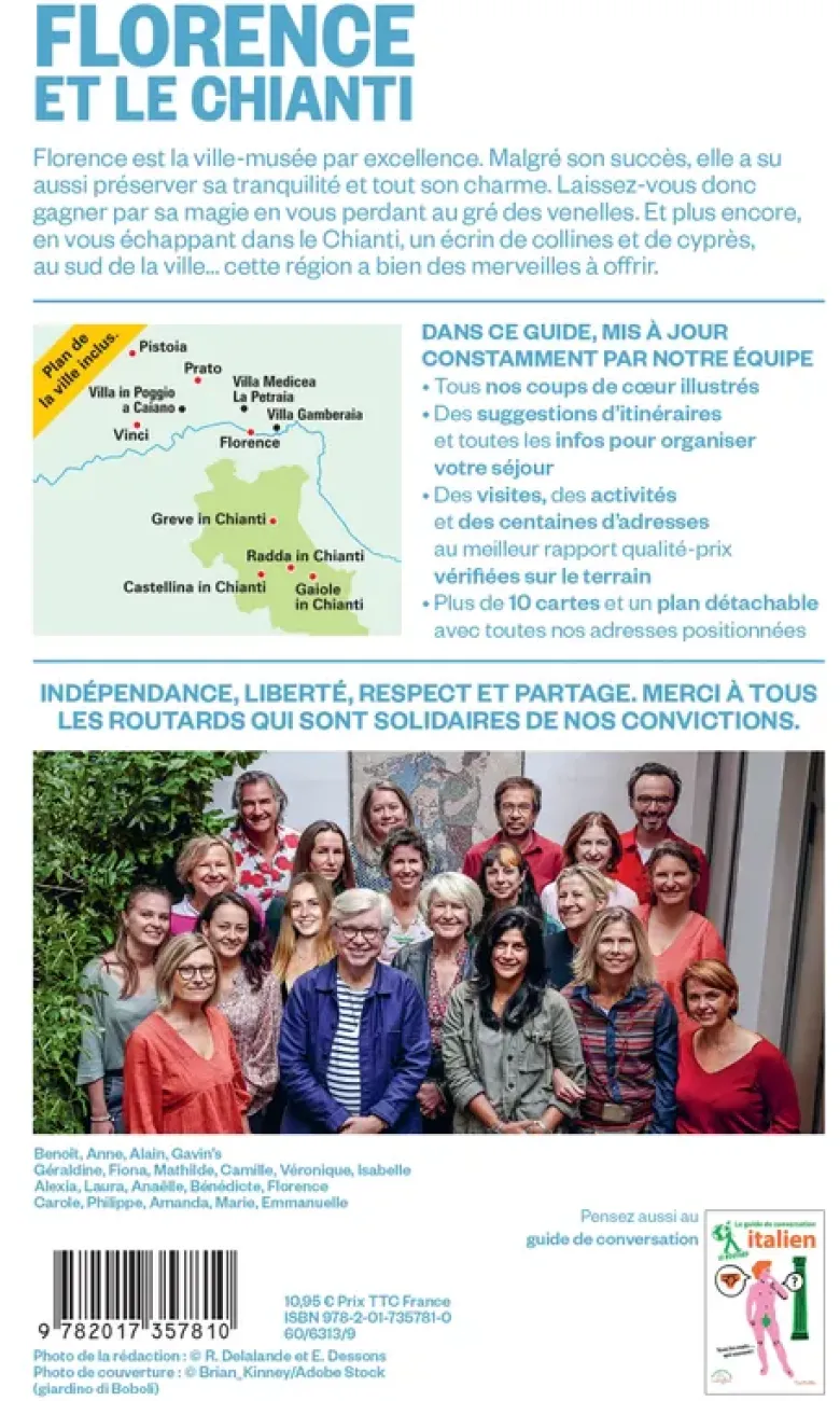 Guide du Routard Florence et Le Chianti 2026/27