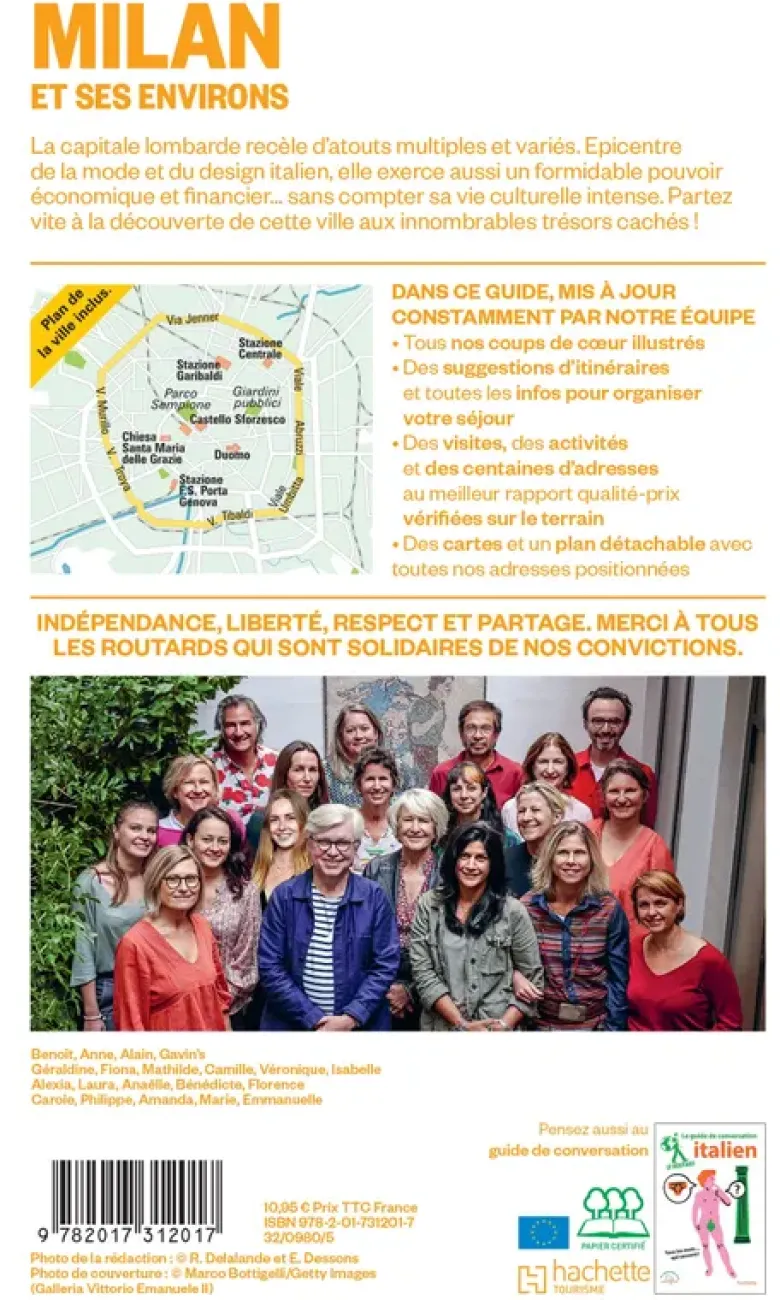 Guide du Routard Milan et ses environs 2025/26