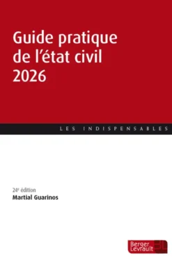 Guide pratique de l’état civil 2026 (24e éd.)