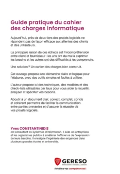 Guide pratique du cahier des charges informatique