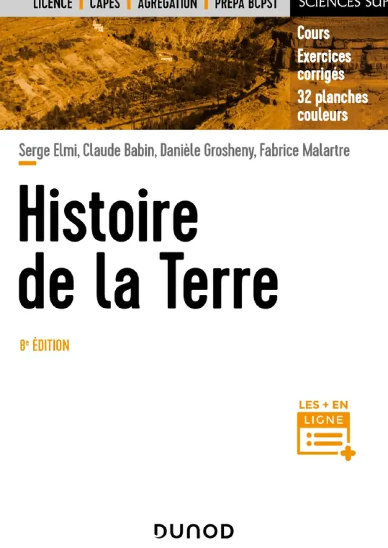 Histoire de la Terre - 8e éd.