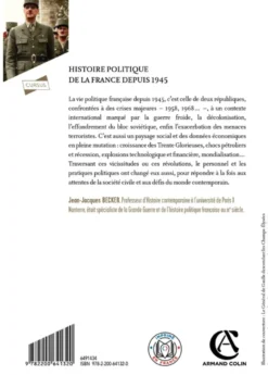 Histoire politique de la France depuis 1945 - 11e éd.
