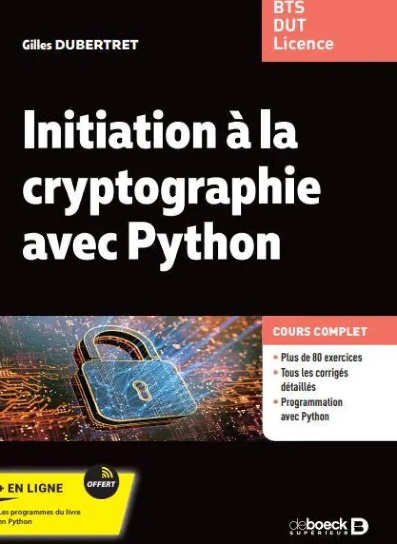 Initiation à la cryptographie avec Python