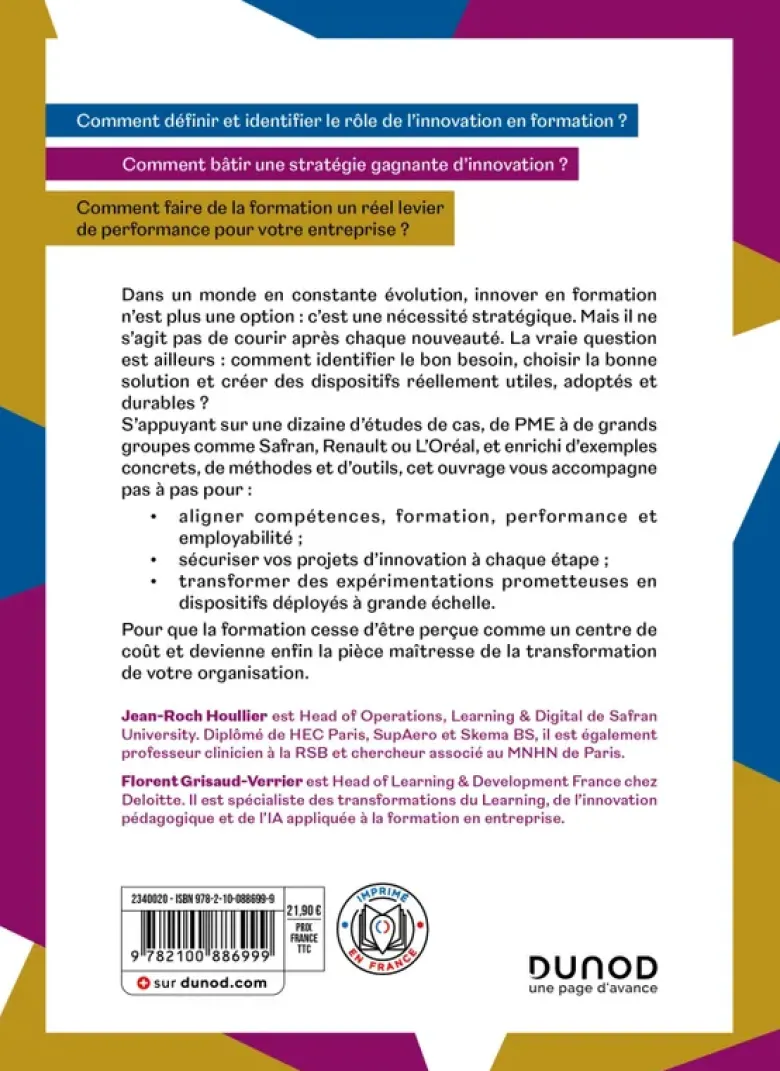 Innover avec succès en formation