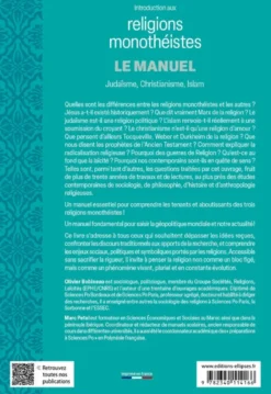 Introduction aux religions monothéistes - Le manuel