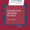 Introduction générale au droit. 17e éd.