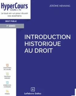 Introduction historique au droit
