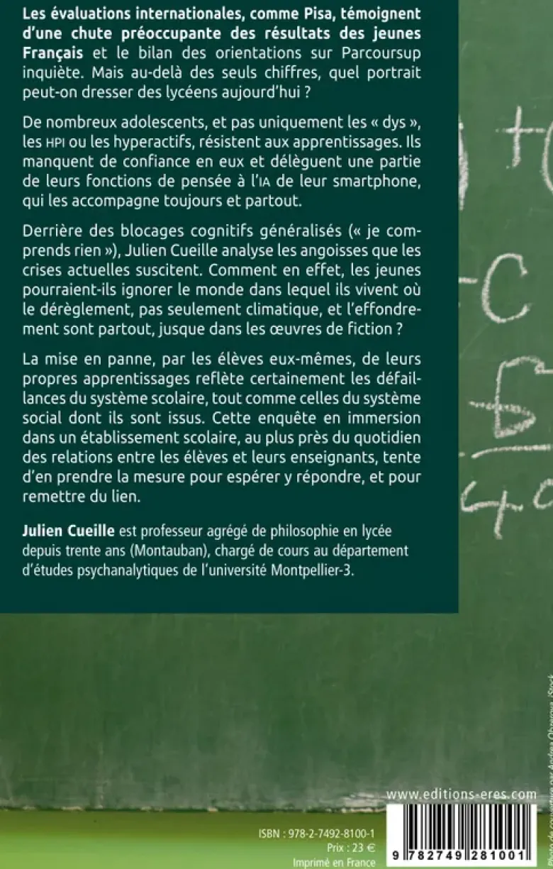 "Je comprends rien"
