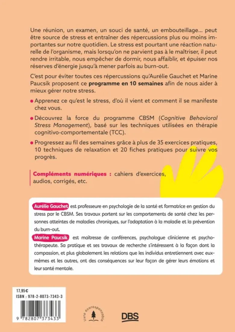 Je gère mon stress grâce aux TCC