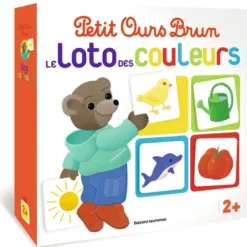 Jeu Petit Ours Brun - Le loto des couleurs - Dès 3 ans