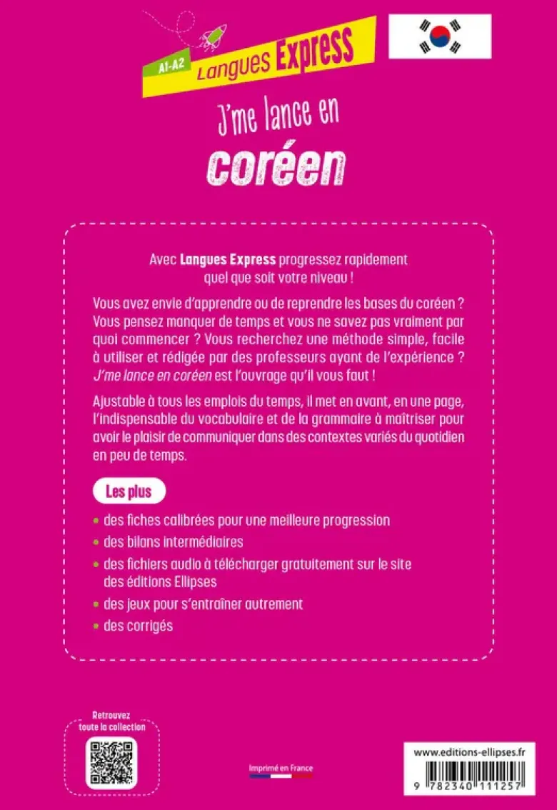 J'me lance en coréen A1-A2